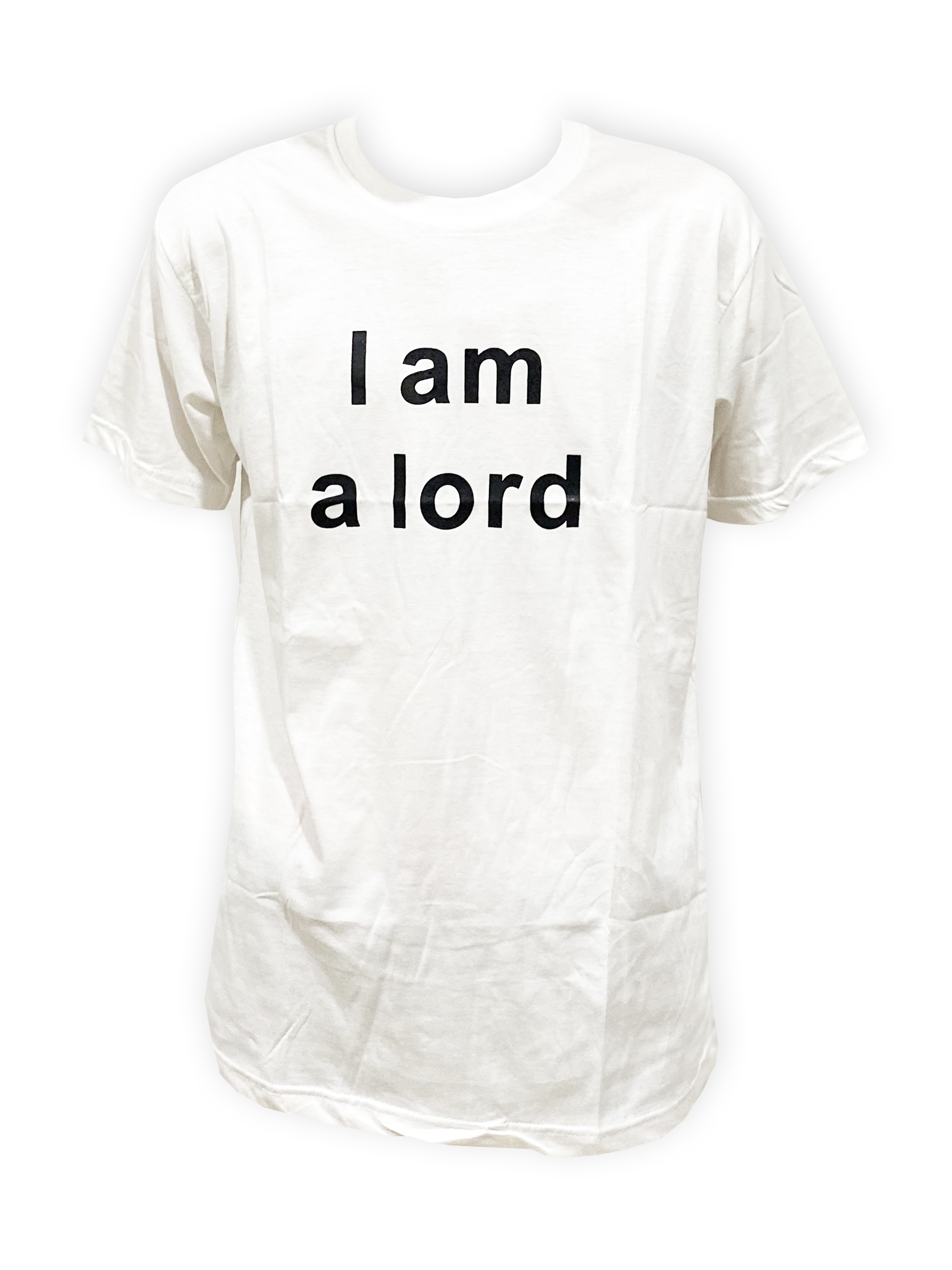 BAJU KAOS SHIO KAYA 'I AM A LORD' PUTIH